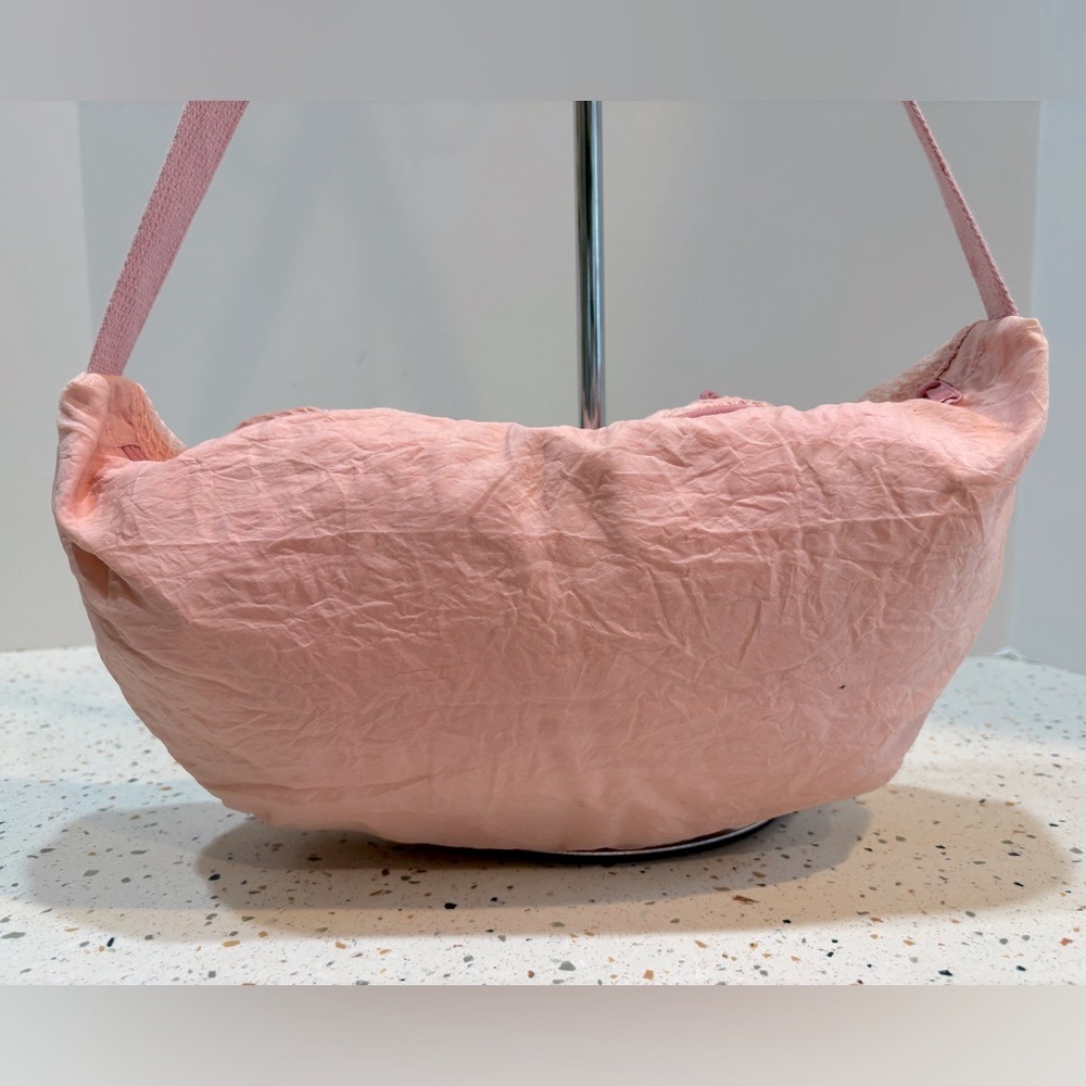 Vintage 1980s Space Sac Sling Shoulder Bag Pink Nylon‎ - Picture 8 of 16